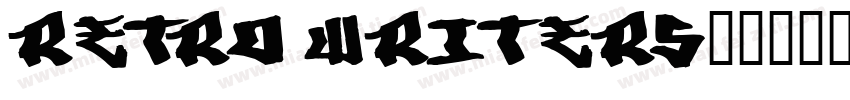 Retro Writers字体转换